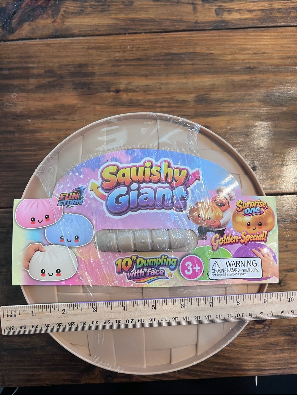Rare Giant 10" Dumpling Squishy🥟🩷🥟💚🥟🩵🥟💜🥟🧡